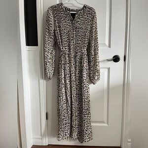 Banana Republic Leopard Print Dress